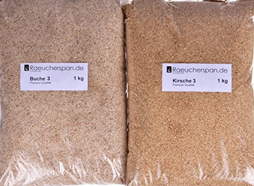 Räuchergold farine, cerise et hêtre type 3, convient économie d'incendie