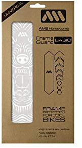 Bike Frame Protector Universal Fit - 9-Piece Set for Down Tube, Chainstay, Cable Wear, High-Impact Honeycomb PVC to Protect Your Bike from Scratches, Chips and Dings