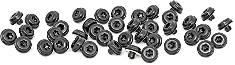 Rough Country Black Rivet Kit for Rough Country Fender Flares - 10015