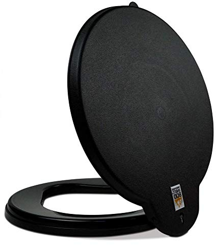 BodShell Tragbarer Toilettensitz-Deckel-Set mit (30) Papier-Toilettensitzbezügen – für Notfälle und Camping, passend für 1,7 l Eimer (Deckel und 30 WC-Sitzbezüge)