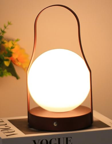 WLDOCA Tragbares LED Nachtlicht, 3 leichte Farboptionen,Wand hängend Dimmbar Nachtlicht,USB wiederaufladbar nachttischlampe für Kinder, nachtlicht Kinder, Enthaltener Traggegräte,A