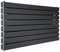 ProductPro Anthracite Grey Flat Tube Radiator 1400 x 544mm Double Column