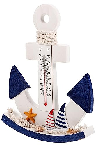 Holibanna Termometro Decorativo per Camera Ufficio Temperatura per Amanti Del Mare