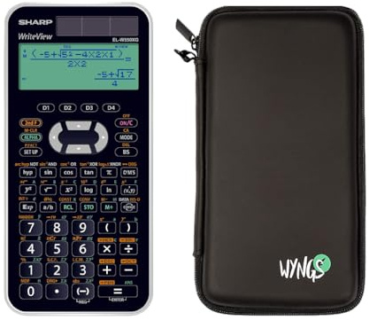Sharp EL-W550XG inklusive Schutztasche von WYNGS in Schwarz - Basic Set