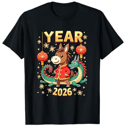Chinese New Year 2026 Year of The Horse T-Shirt