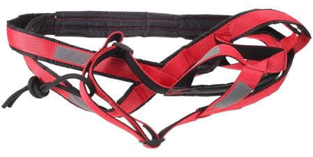 JUMPLAWN Arnés de Tiro Ajustable para Perros Grandes XXL, Chaleco Reflectante de Nailon Resistente para Correr y Entrenamiento, Correa para Mascotas de Tracción para Actividades al Aire