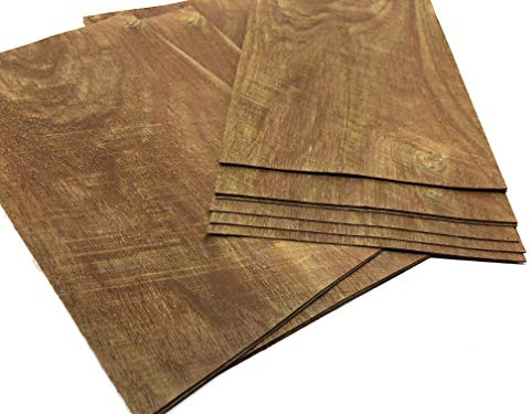 15-17 Furniere in der Holzart Akazie, Gesamtmenge je Set 0,8qm Edelfurnier. Geeignet: Modellbau Ausbesserungsarbeiten Foto Geschenk Preisschilder basteln Intarsien