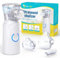 AU YAT Nebulisateur pour Adultes, Nebulisateur Portable Rechargeable pour Adultes et Enfants, Inhalateur Silencieux pour Enfants avec 2 Masques et Embout Buccal, pour Usage Domestique et en Voyage