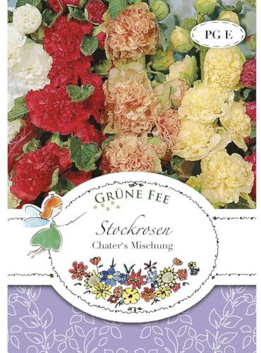 Grüne Fee - Stockrosen Chater's Mischung Samen - 13425