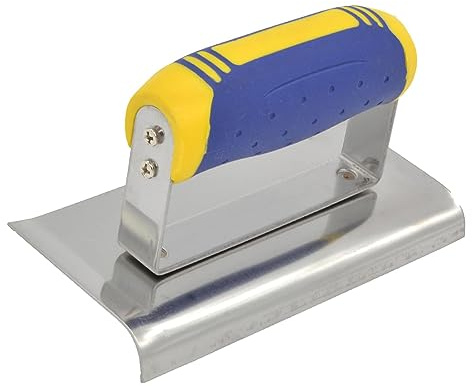 Stgfyxgs Paleta de Esquina para Paneles de Yeso, Accesorio para Enlucido, Paleta de Acabado, Agarre Cómodo para Estuco, Cemento, Albañilería, Acabado