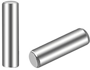 sourcing map 2.5 x 10mm(Approx 3/32) Dowel Pin 304 Stainless Steel Wood Bunk Bed Dowel Pins Shelf Pegs Support Shelves 50Pcs
