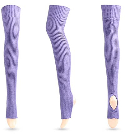 NC 1 Paar Damenmode Stulpen Lange Stulpen Wintermode Gestrickte Warme Stiefel Oberschenkel Hohe Socken Lange Strick Stulpen Über Knie Winter Stulpen Hohe Fußlose Kniestrümpfe
