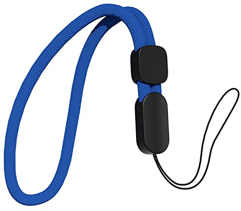 oakxco Lanyard Compatible with Airpods Pro 2 Loop Adjustable Hand Wrist Nylon Strap, Lanyard for Cell Phone/Camera/Switch/iPods Pro 2nd/Airpods 1/2nd/3rd/Pro Case, Blue