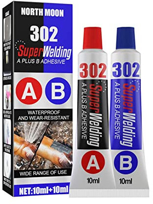 pologmase Metall Reparatur Füller, Hochfester Metallkleber, Metallguss-Kit für Metallgussfehler, Haushaltsreparaturkleber für Metall, Keramik