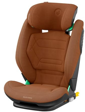 Maxi-Cosi RodiFix Pro² i-Size Kindersitz, 100–150 cm, 3,5–12 Jahre, ISOFIX Autositz Kinder, 3 Liegepositionen, ClimaFlow, Verstellbare Höhe/Breite, G-CELL Side Impact Protection, Authentic Terra