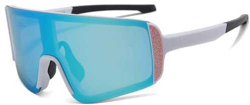 Long Keeper Sports Sunglasses for Women Men Youth Running Riding Cycling Glasses Windproof Motorcycle Bicycle Driving Sun Glasses UV400 Sports Shades