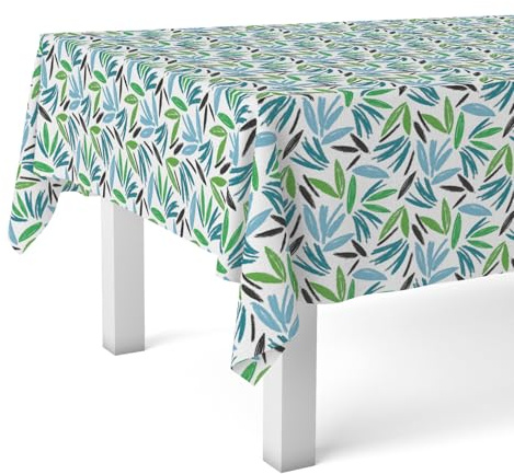 Martina Home Mantel Hule ODET Azul 250X140 CM