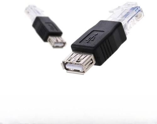 POENVFPO USB i RJ45 -adaptern, den Manliga Pluggen eller Ethernet RJ45 -kontaktadaptern i Ethernet för ADSL modemet eller Router