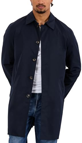Redbridge Cappotto di transizione Cappotto corto con abbottonatura e colletto, elegante cappotto per la primavera e l'autunno, per business e Smart Casual, Blu, L