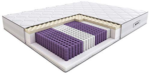 HILDING Anders Mattress 160 x 200 cm, 7 Hardness Zones, Thickness 24 cm, Latex Foam, 15 Year Guarantee, Anti-Allergenic