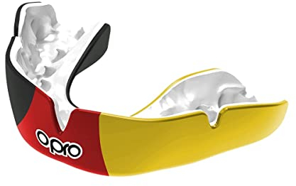 OPRO Instant Custom-Fit Mundschutz, vom Zahnarzt angefertigter Mundschutz, für ultimativen Komfort, Schutz, und Passform. Zahnschutz für Rugby, Boxen, Hockey, MMA (Deutschland, Erwachsene)