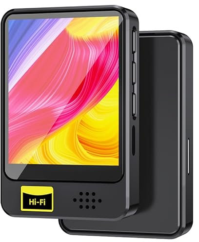 Reproductor Mp3 MP4 con Bluetooth, Reproductor de Música con Carga USB, Calidad de Sonido HiFi, Reproductor Mp3 de Música Digital para Deportes y Viajes (64GB)