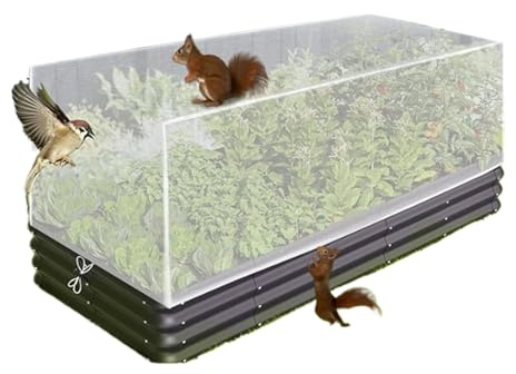 Naqqios para Plantas De Animales - Red Protectora De Plantas Reutilizable | para Plantass De Jardín De Tejido Apretado, Plantass para Macetas De Flores De Interior, Suministros De