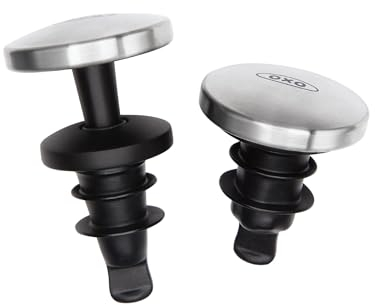 Ensemble de Bouchons à vin étanches OXO Steel