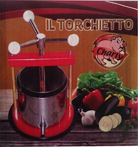CELMS Torchietto torchio premitutto Laccato Acciaio Inox kg 3 Made in Italy