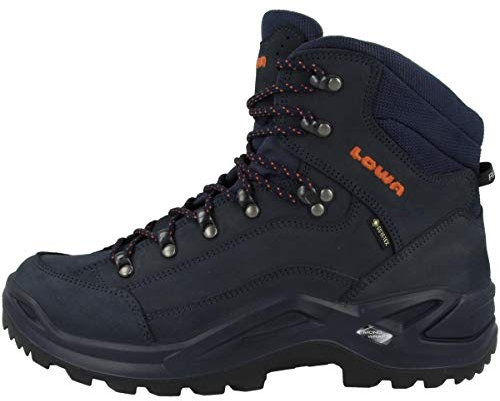 Lowa Herren Renegade GTX Mid Ankle Boot,Navy Orange,41 EU
