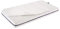 Träumeland T090321 AirDry Nässeschutzauflage - wasserdicht und hautsympathisch - mit extra Belüftung am Kopfteil, Größe 60 x 120 cm, weiß, 370 g