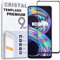 Protector de Pantalla Curvo para REALME 8i - NARZO 50, Negro, Cristal Vidrio Templado Premium, 3D / 4D / 5D, Anti Roturas