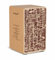 Schlagwerk CP85 Cajon Rudiments Styles Large - Cajon Instrument mit zwei Snare Teppichen 50 x 30 x 30 cm - Naturholz Birke mit stylischem Designaufdruck auf der Front - Made in Germany