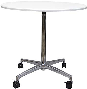 Rednerpult, fahrbar, rollend, höhenverstellbar, mit Rädern, pneumatisches Rednerpult, tragbare Präsentation für Hochzeiten im Restaurant (B wie abgebildet)