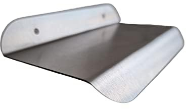 Stahlog Schutzdach + Abtropfkante 400 x 80