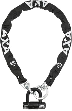 AXA Loop 110 Kettenschloss – Länge 110 cm – Sicherheitsstufe 15 – Hohe Sicherheit für E-Bikes und Lastenräder