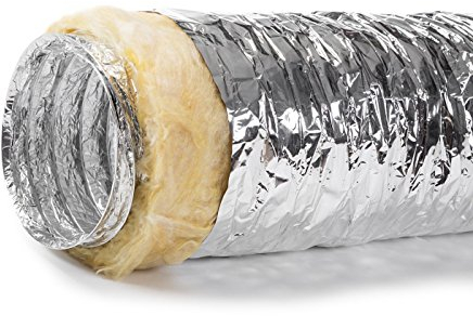 STERR Manguera flexible aislada para conductos de ventilación 100 mm x 5 m - Mangueras para conductos de calefacción y refrigeración - Ventilación y Aire Acondicionado - IAL100_5