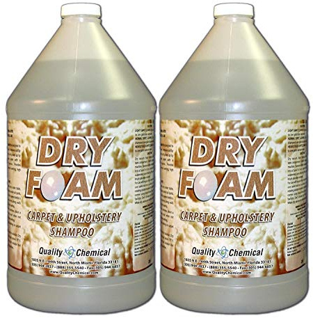 Quality Chemical Dry Foam Carpet and Upholstery Shampoo-2 gallon case