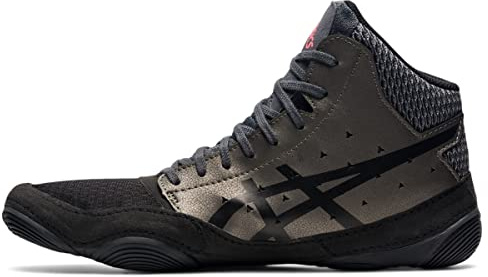 ASICS Men's Snapdown 3 Wrestling Shoes, 5, Black/Gunmetal