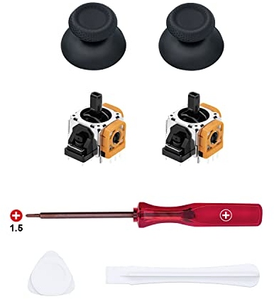 Mcbazel Riparazione Joystick Analogico, Analog Stick per Controller PS5, Accessori di ricambio Joystick con Strumento di apertura Compatibile con Controller PS5 DualSense