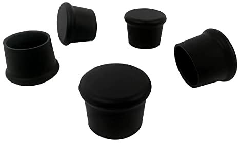 Weinkorken Aus Silikon,5 Stück Flaschenverschluss Bier Sealer Abdeckung Weinverschluss Silicone Bottle Caps,Für Wein,Champagner,Bier,Kohlensäurehaltige Getränke (Schwarz)