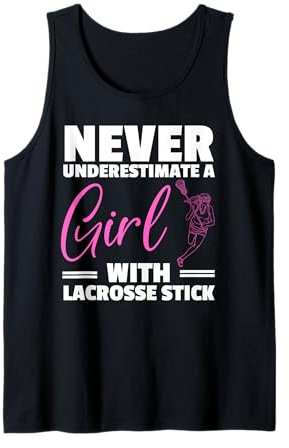 Coole Lacrosse-Kunst für Ehefrau, Mädchen, Frauen, Lax-Helm, Sportliebhaber Tank Top
