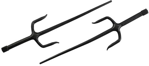 Gummi-Sai-Gabeln 50 cm (Paar) - Training Sai - Kobudo Waffentraining Ninjutsu