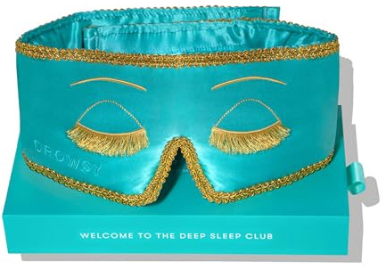 Drowsy Breakfast at Drowsy™ Sleep Mask – 100% Pure Mulberry Silk, Total Blackout, Ultra-Soft & Skin Hydrating for Beauty Sleep & Relaxation