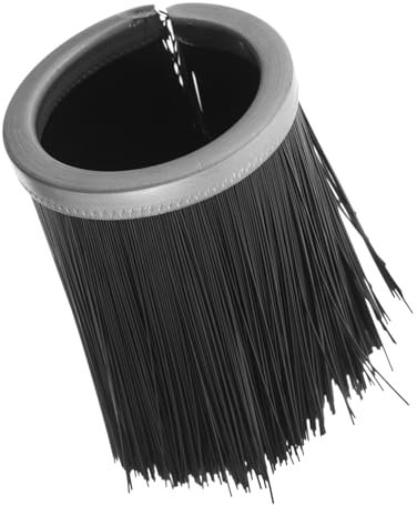 Ciieeo Modell Staubbürste Schwarz Industriebesen Kaminbürste Ersatzkopf Saugbürste Nylon
