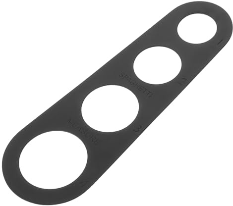 BIUDECO 4hole Pasta Ruler Spaghetti Measurer Tool Kitchen Measuring-tools for Accurate Pasta Portioning