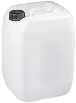 Bidon Plastique 20 litres AUDE PLASTIQUE DE CHEZ AGRIPLAS - Filetage S60x6 - Empilable - homologué ADR idéal pour Les liquides, l'eau, Les Produits Chimiques/Camping/Camping-Car