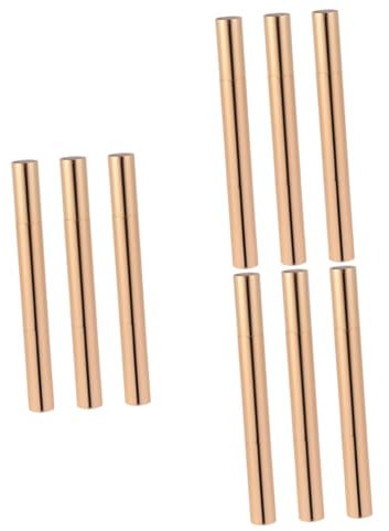 Beaupretty 9pezzi Tubo Rotante Per Lucidalabbra e Smalti Contenitori Vuoti Per Makeup e Leggeri e Pratici Per Viaggi e Uso Quotidiano