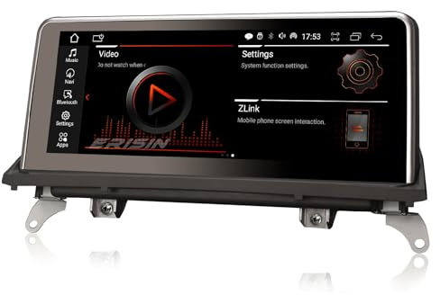 10,25-tums IPS-skärm åttakärnig Android 14,0 DAB+ bilradio Bluetooth för BMW X5 E70 X6 E71 2007-2010 CCC med GPS navigering 4 GB 64 GB trådlös Carplay Android AUTO WiFi 4G USB Canbus Idrive System SWC