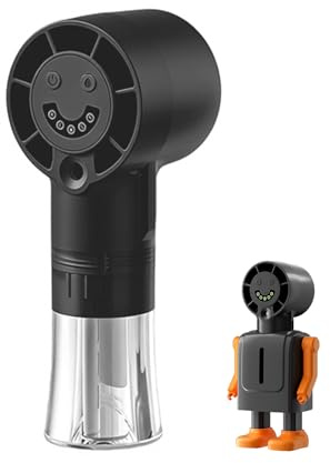 Berelin Ventilatore portatile con nebulizzatore d'acqua, mini ventilatore portatile ricaricabile USB con 4 velocità, potente ventilatore da scrivania silenzioso con staffa per viaggi, all'aperto